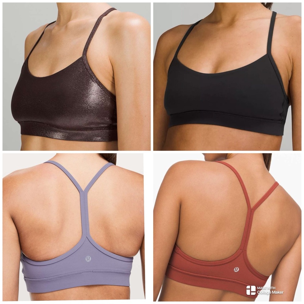 Lululemon flow y nulu bra bundle